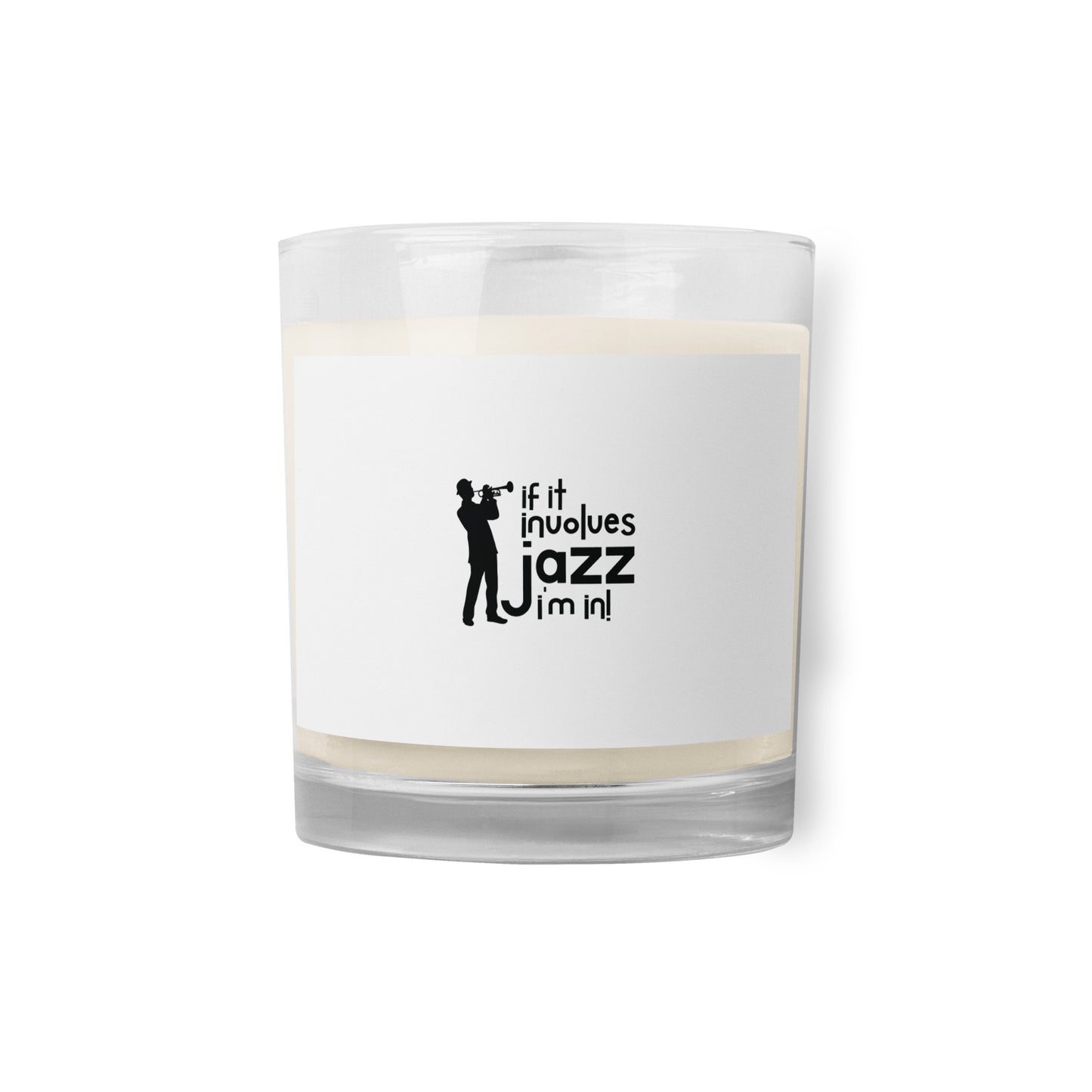 If it Involves Jazz, I'm In! Soy Candle