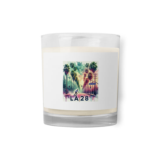 LA28 Archery Competition Watercolor Print Team USA Soy Candle