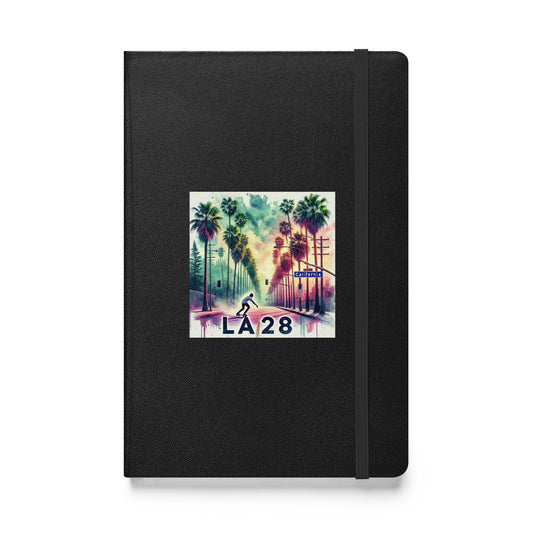 LA28 Archery Competition Watercolor Print Team USA Hardbound Notebook