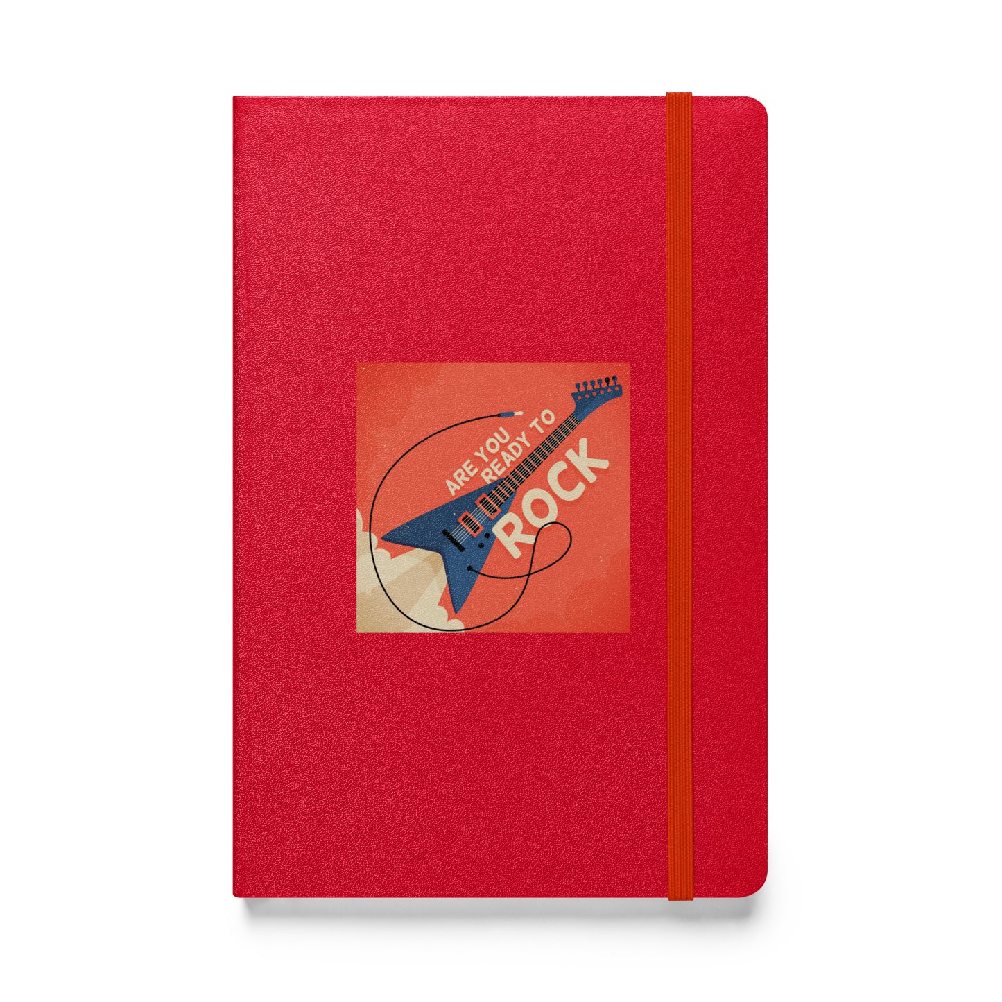Are You Ready To Rock Hardbound Notebook