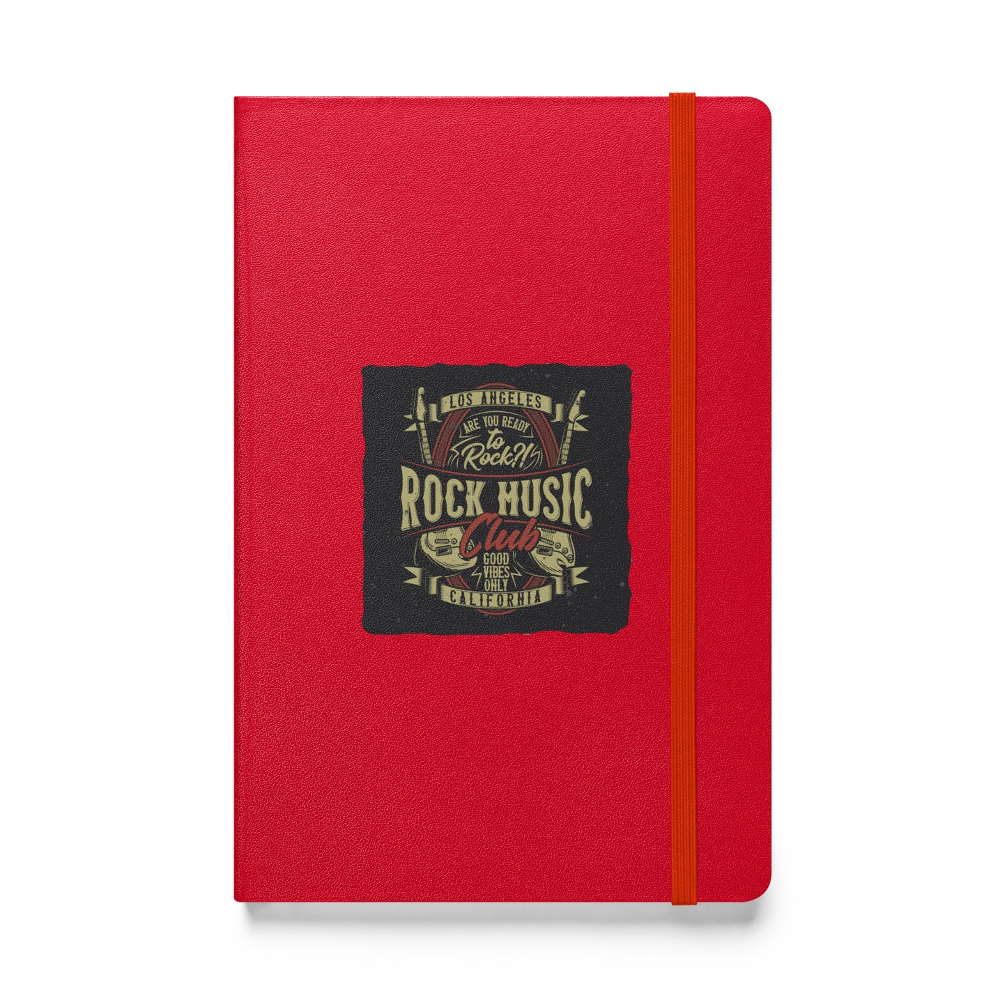Are You Ready To Rock Hardbound Notebook