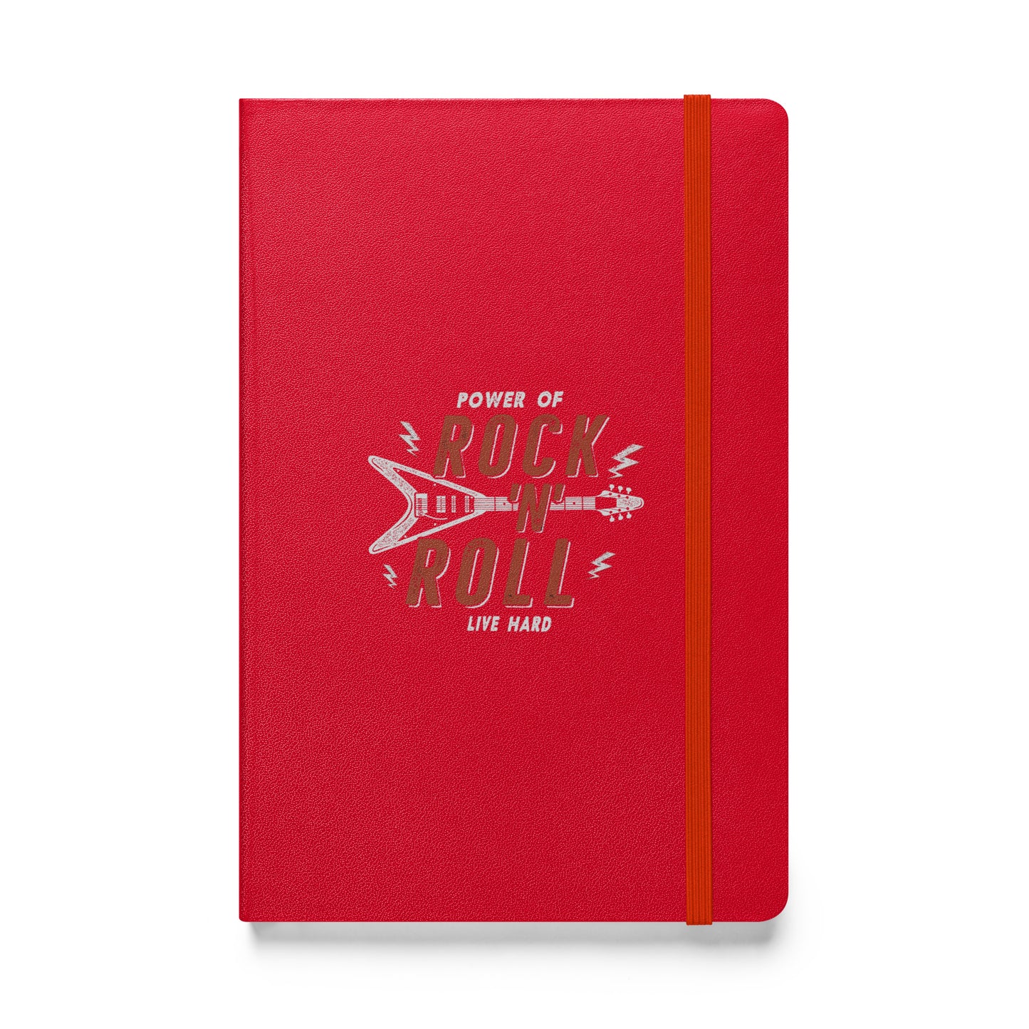 Power of Rock 'n' Roll Hardbound Notebook