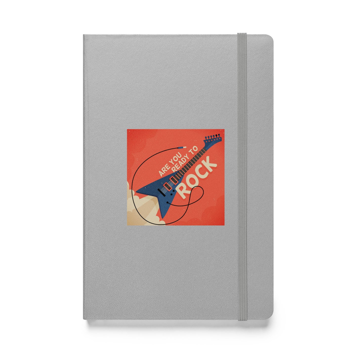 Are You Ready To Rock Hardbound Notebook
