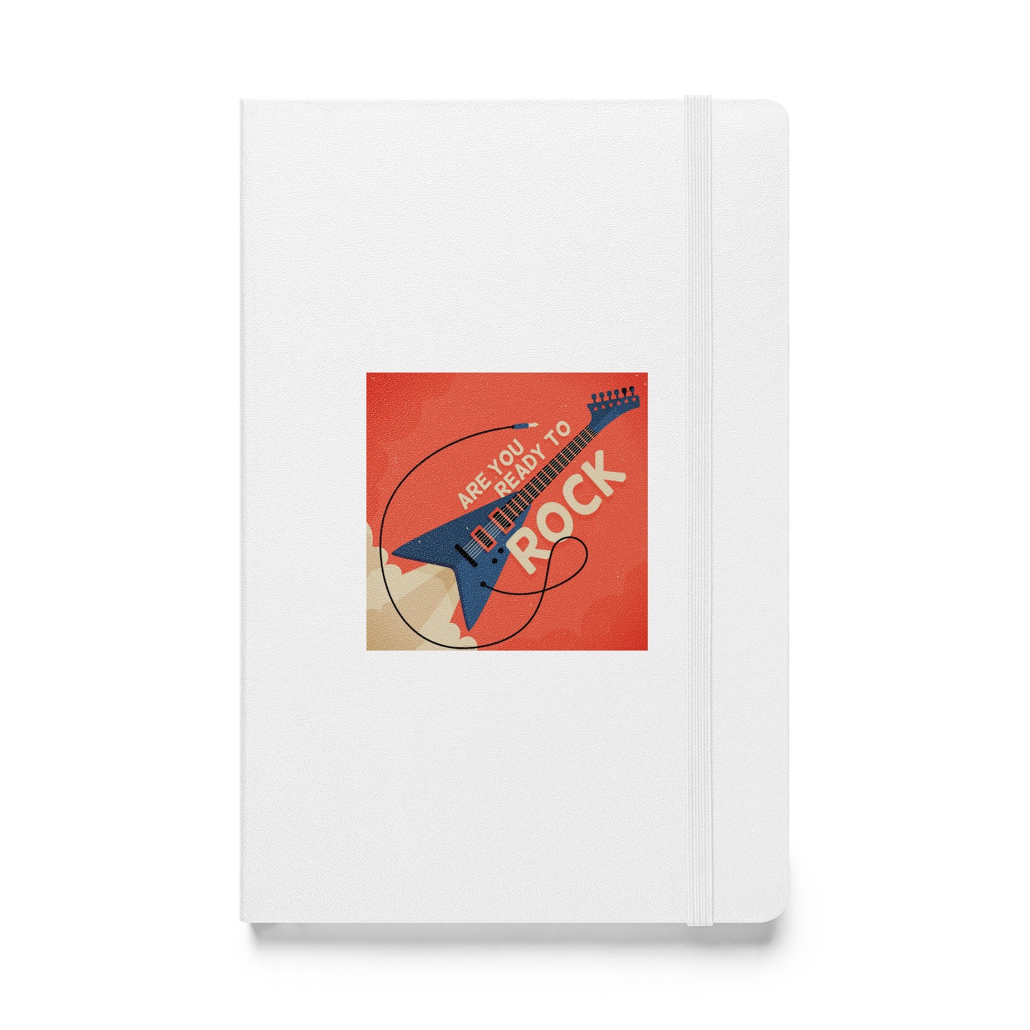 Are You Ready To Rock Hardbound Notebook
