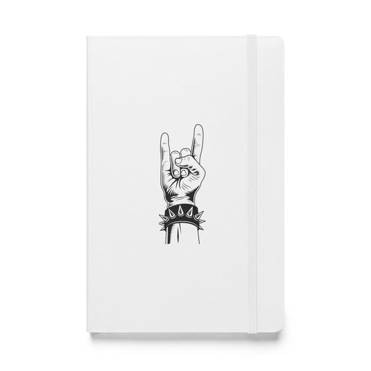 Rock On Hardbound Notebook