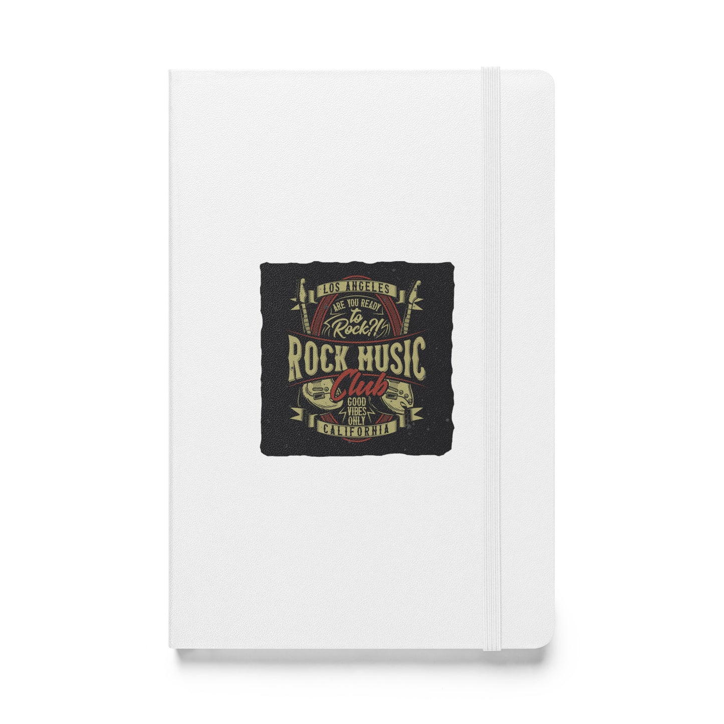 Are You Ready To Rock Hardbound Notebook