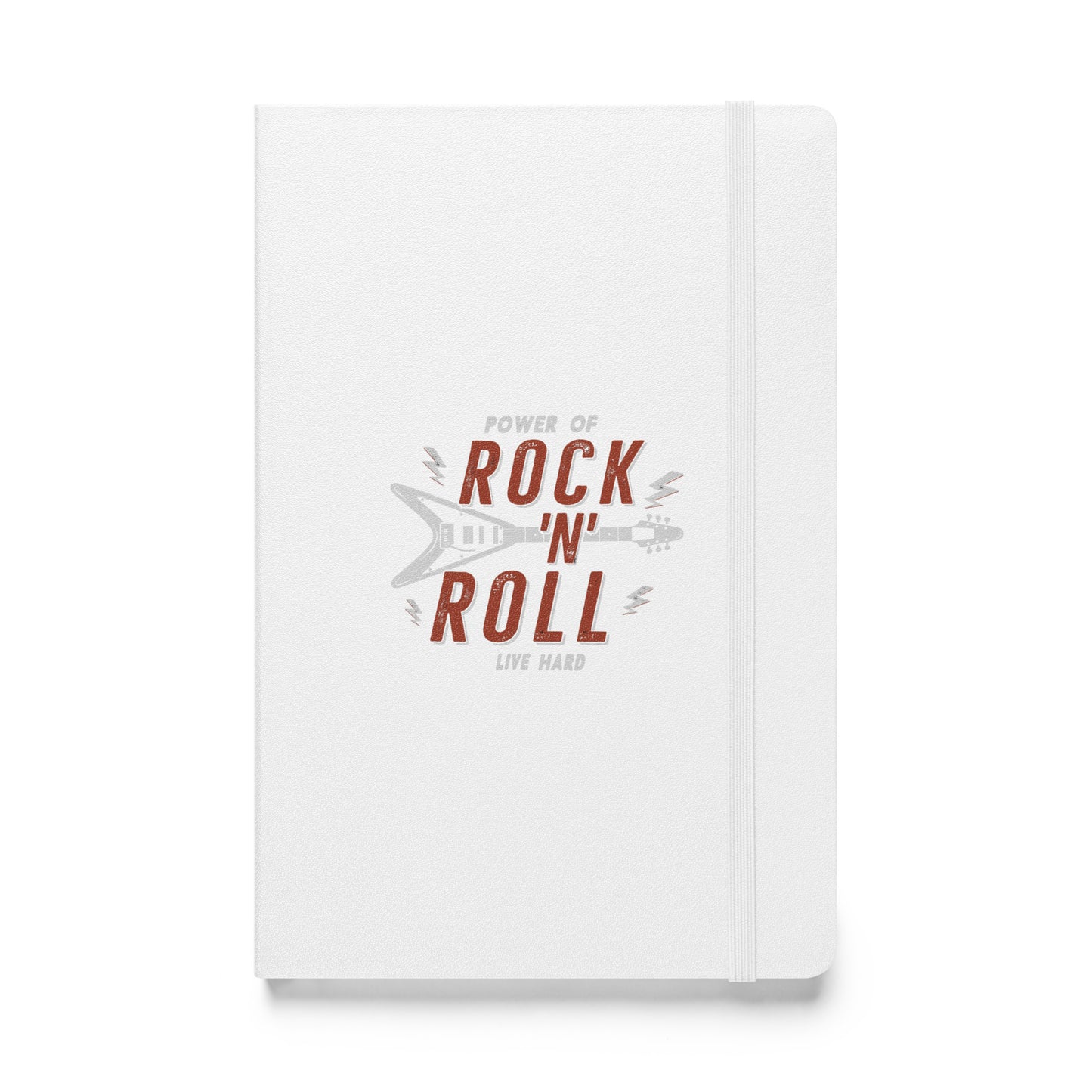 Power of Rock 'n' Roll Hardbound Notebook