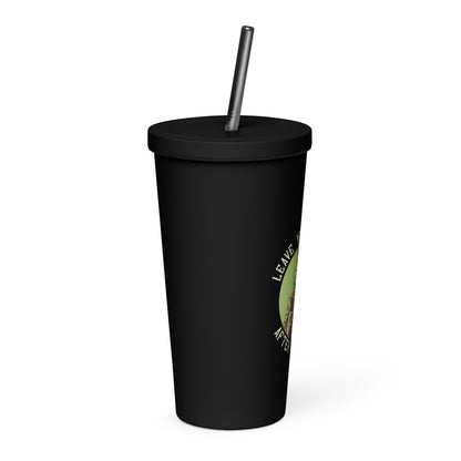 Leave Your Message After The Beep Insulated Tumbler with Straw