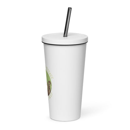 Leave Your Message After The Beep Insulated Tumbler with Straw