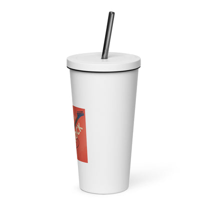 Are You Ready To Rock Insulated Tumbler with Straw