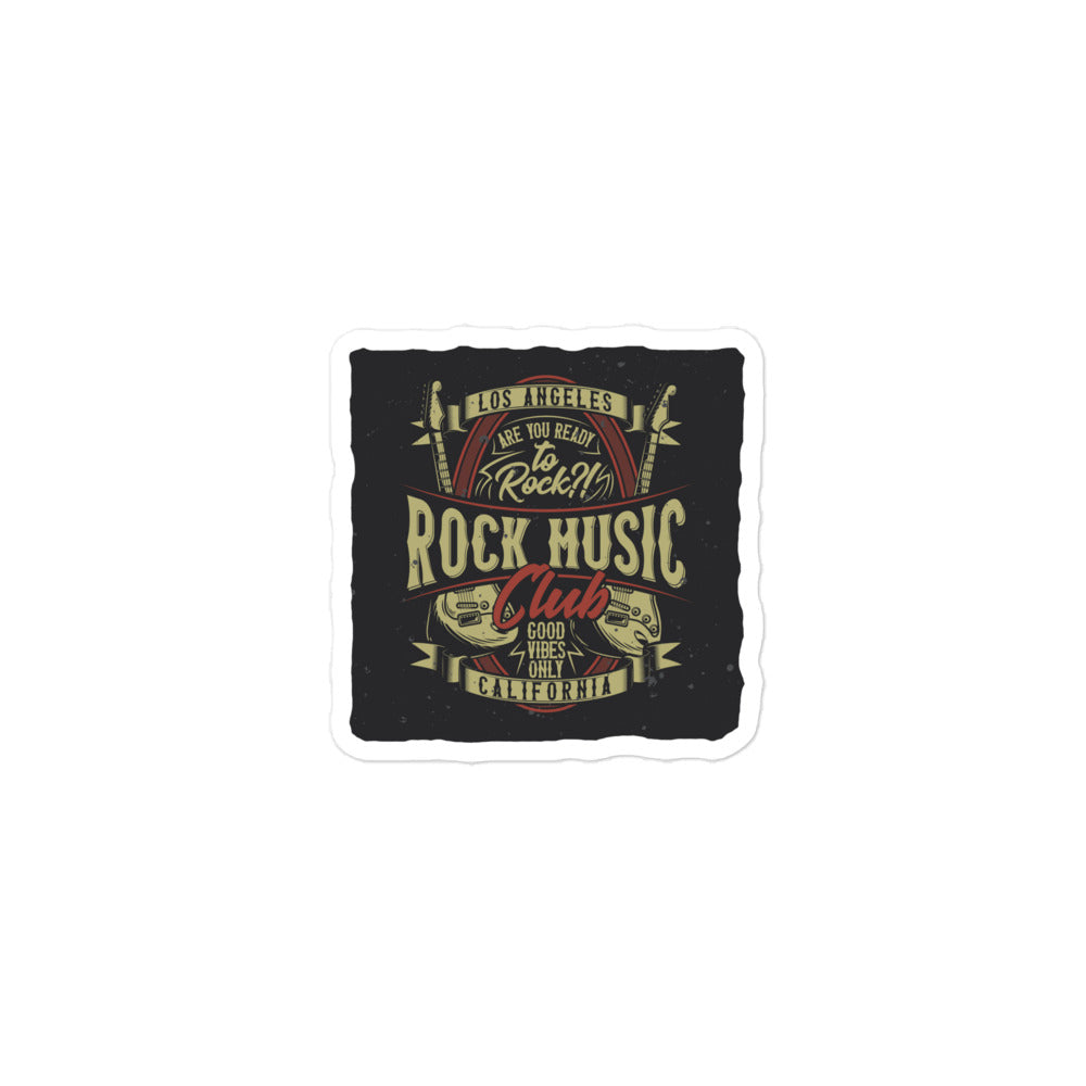 Are You Ready To Rock Stickers