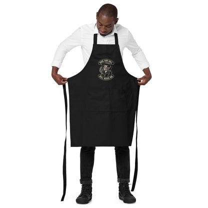 Rock and Roll Will Never Die Apron