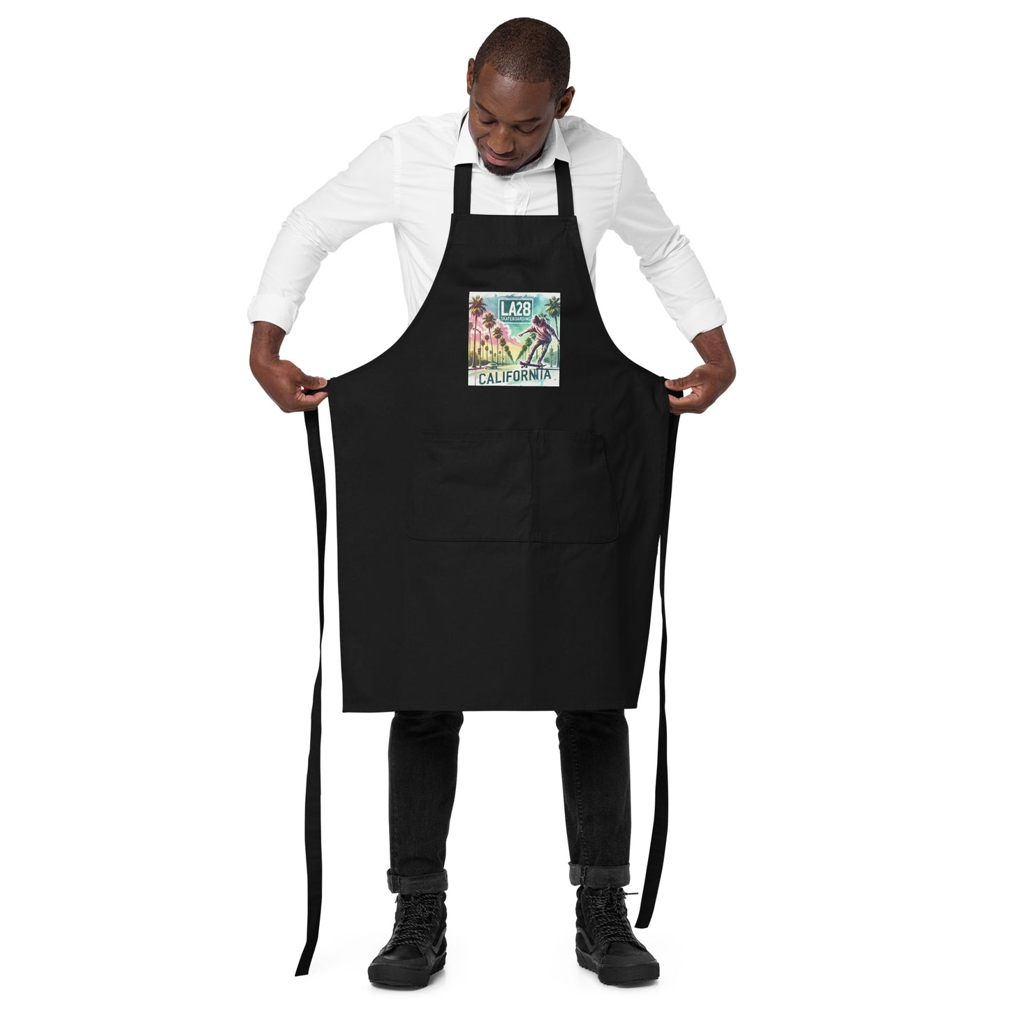 LA28 Skateboarding | Surrealistic Watercolor Design Apron