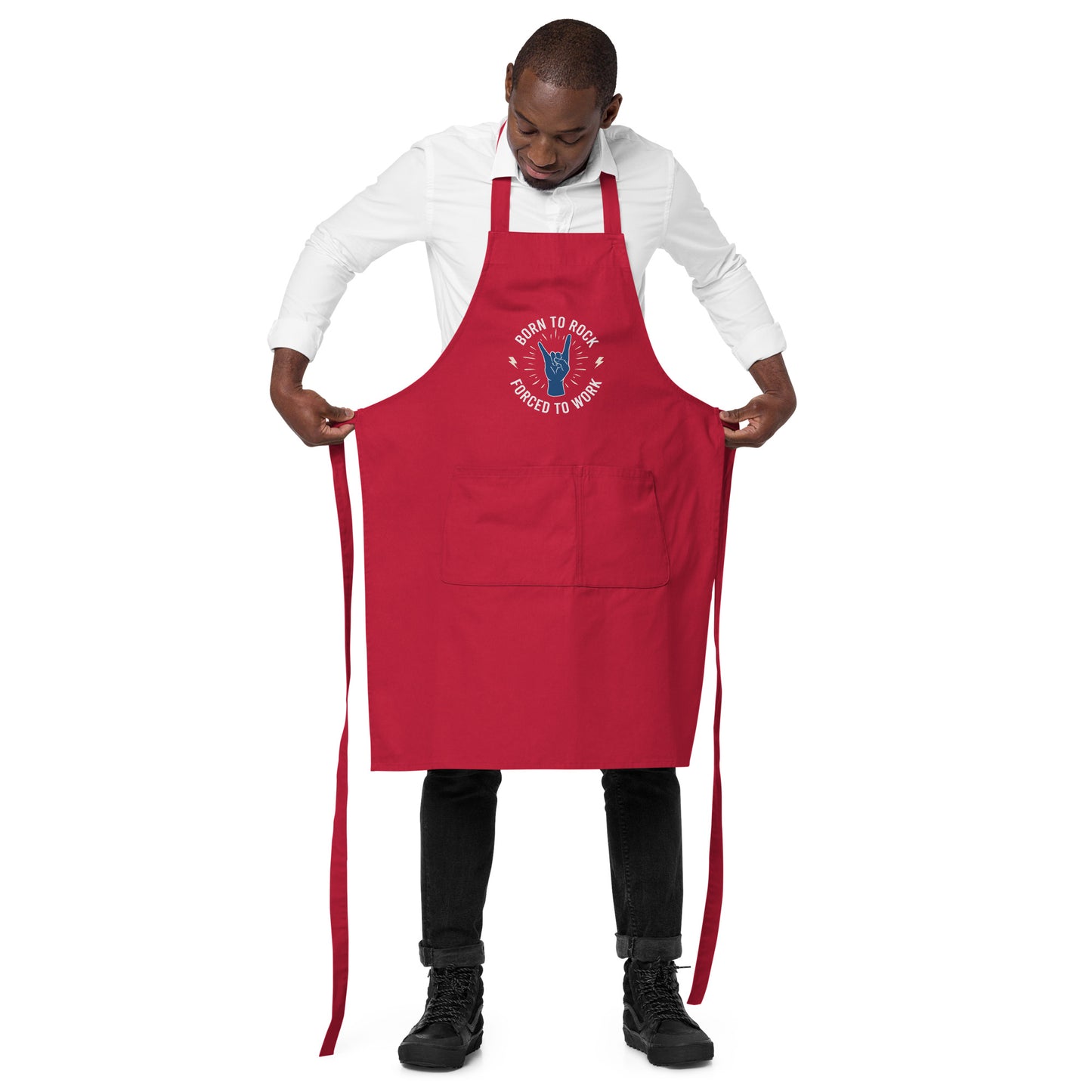 Born To Rock, Forced To Work Apron