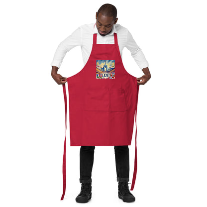 Flags of Nations at Los Angeles Memorial Coliseum LA28 Apron