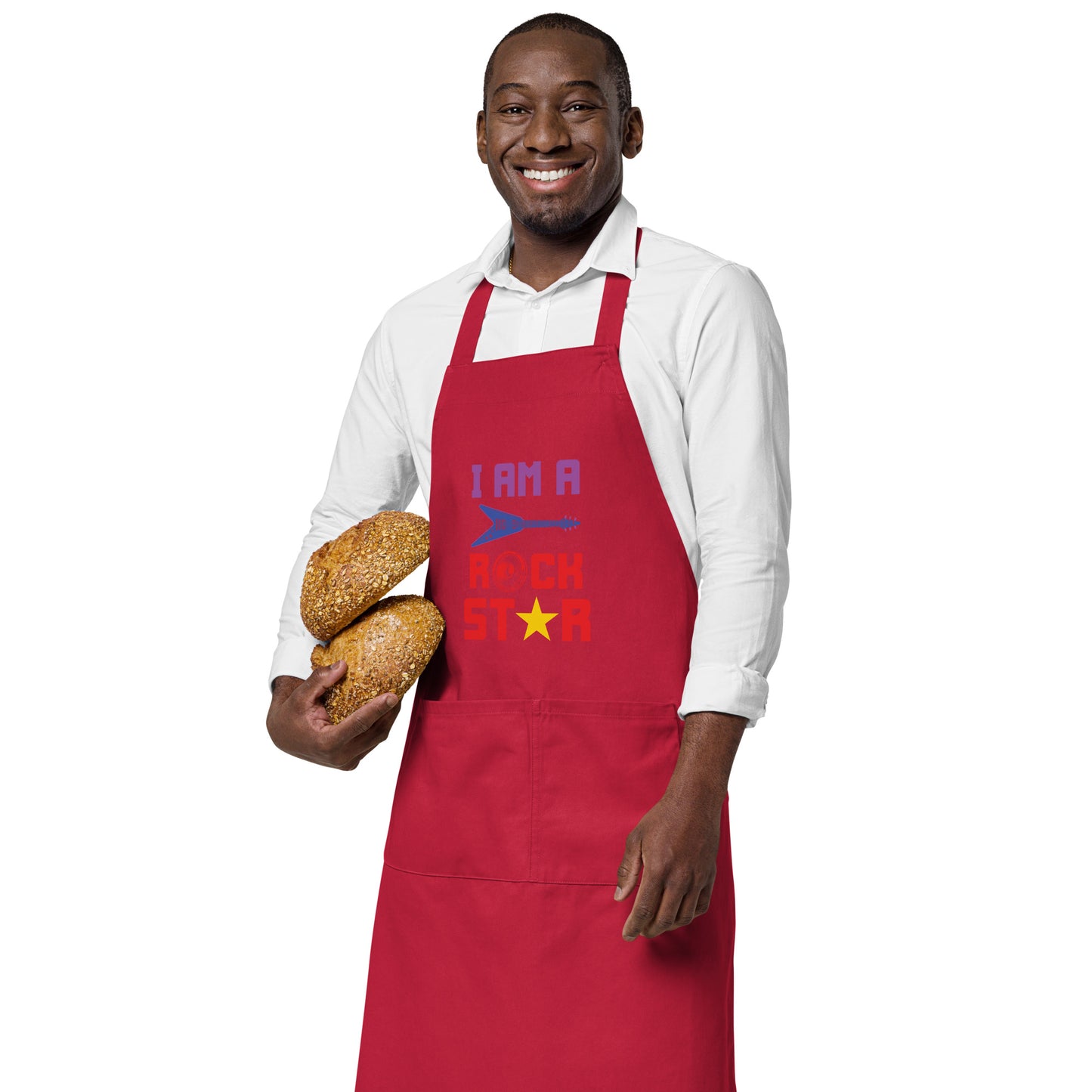 I Am Rockstar Apron