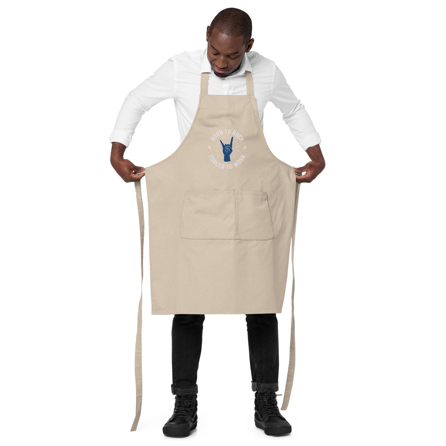 Born To Rock, Forced To Work Apron