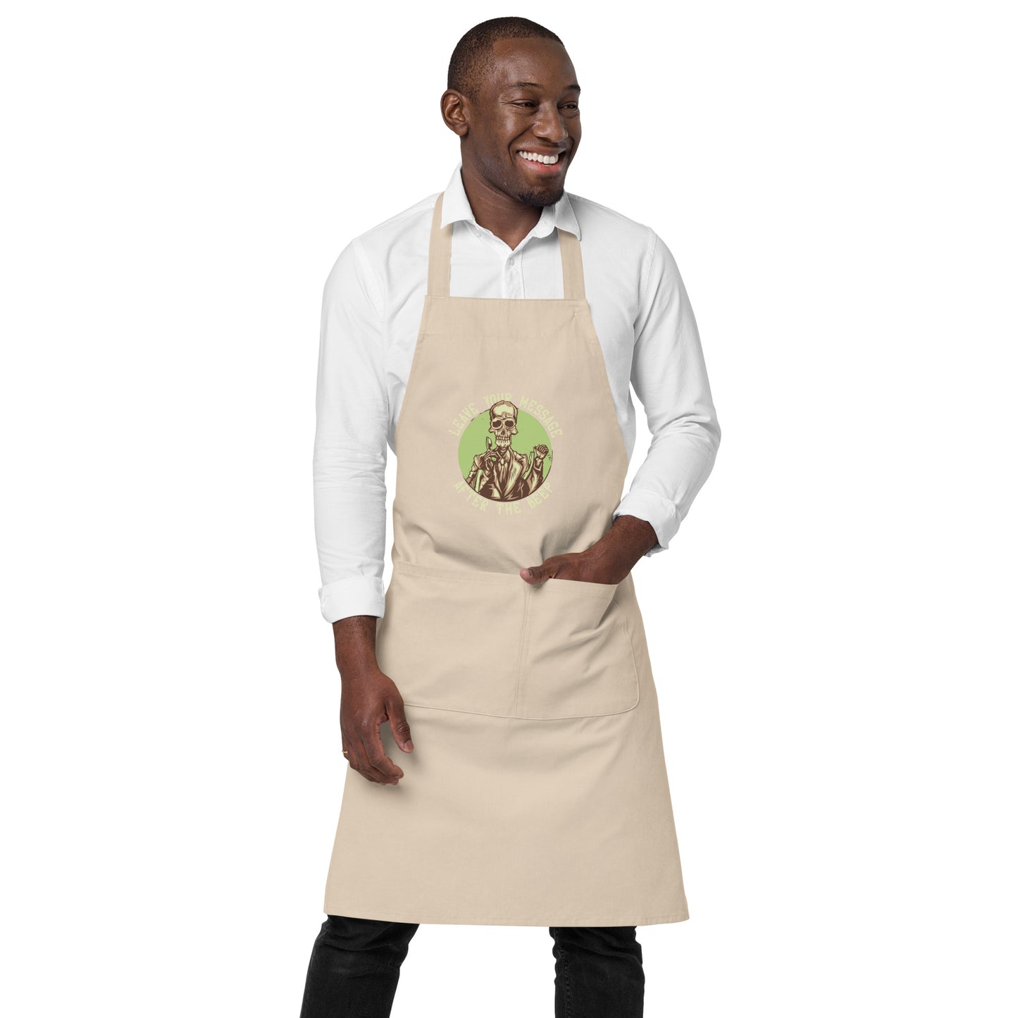 Leave Your Message After The Beep Apron