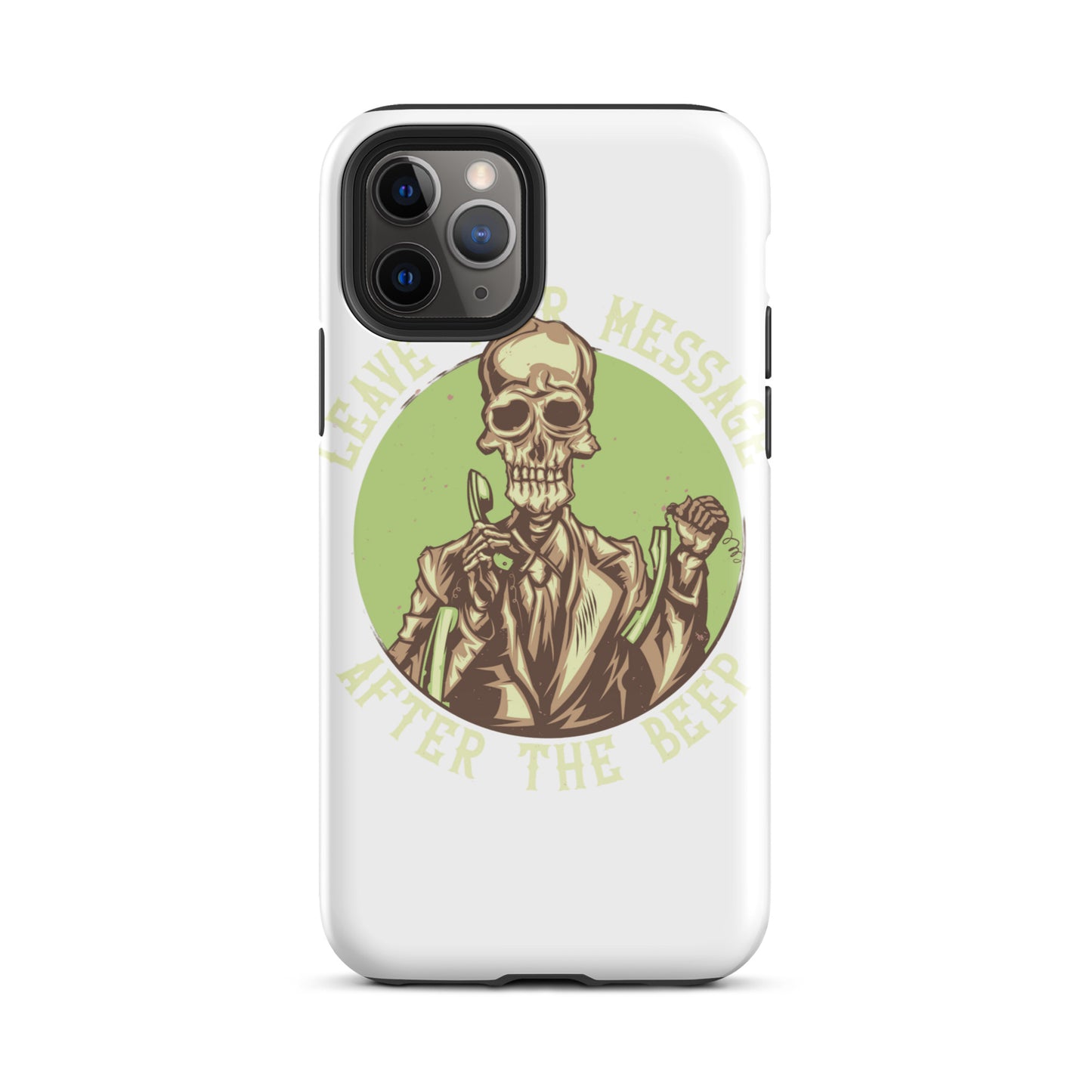 Leave Your Message After The Beep iPhone Case