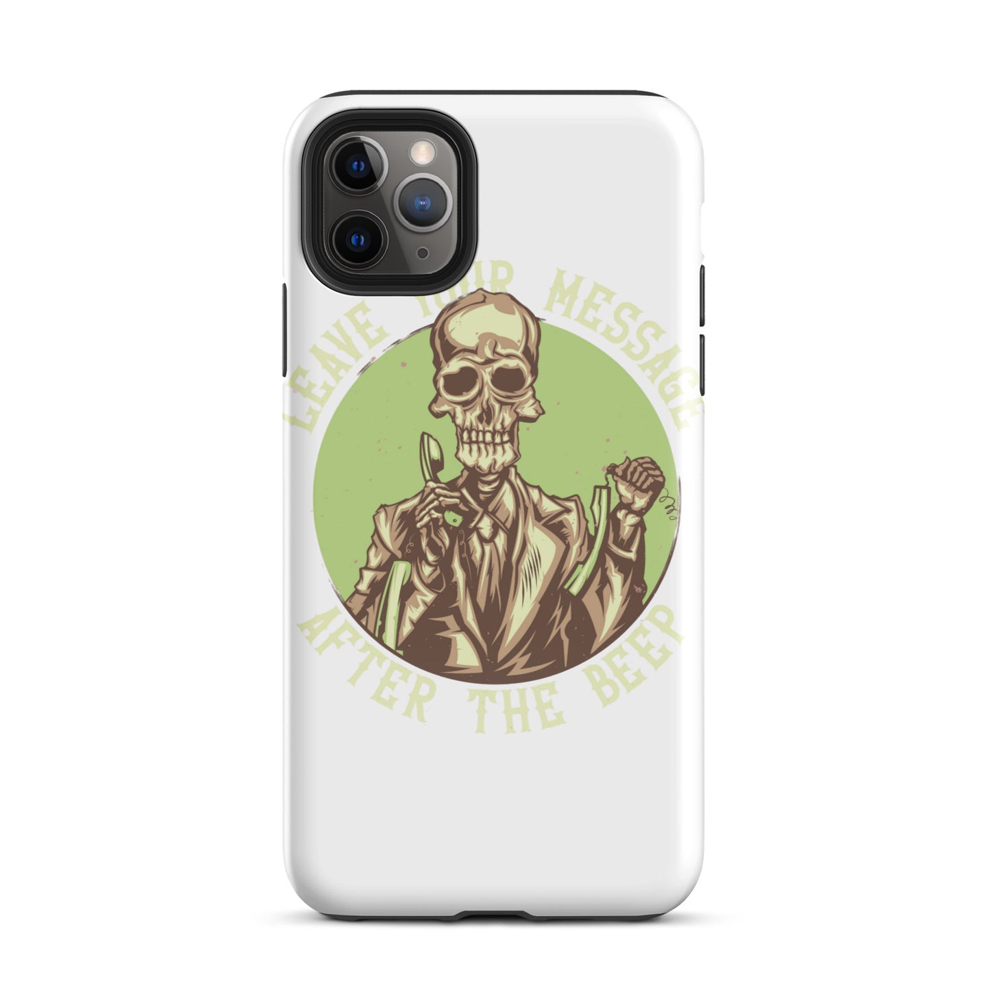 Leave Your Message After The Beep iPhone Case