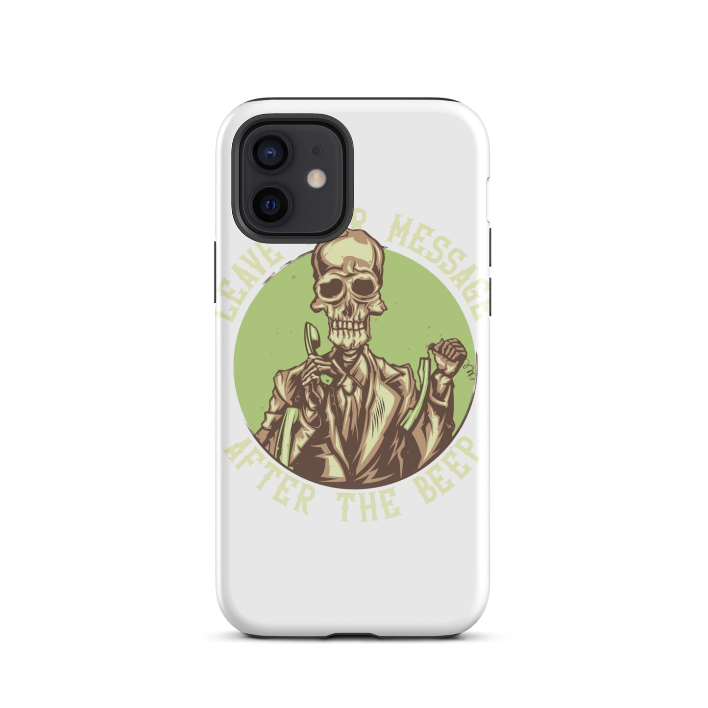 Leave Your Message After The Beep iPhone Case