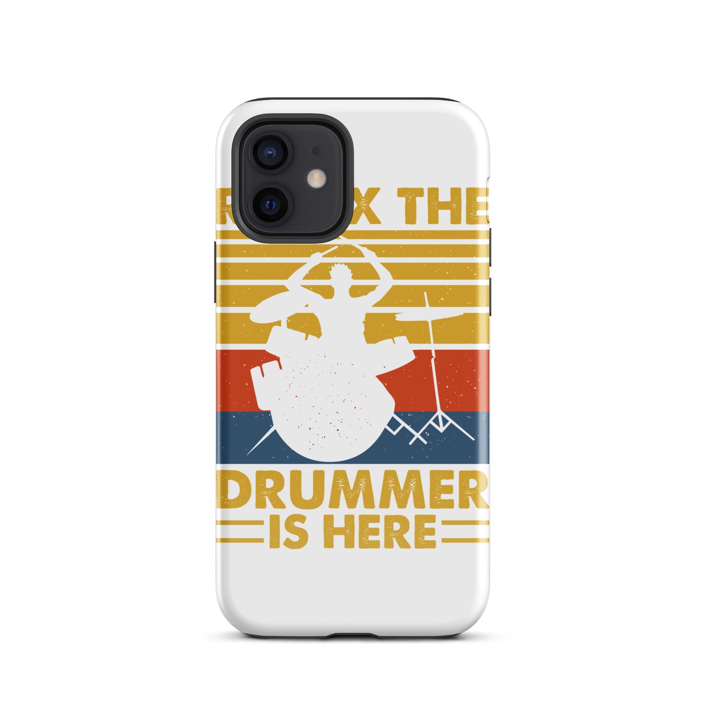 Relax The Drummer Is Here iPhone Case
