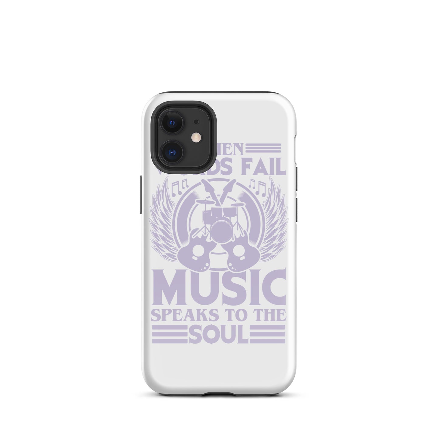 When Words Fail, Music Speaks To The Soul iPhone Case