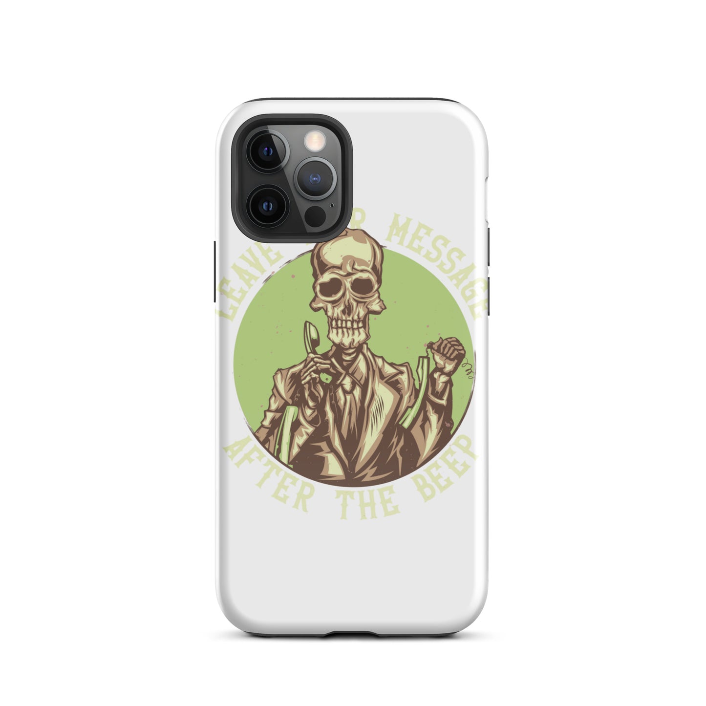 Leave Your Message After The Beep iPhone Case