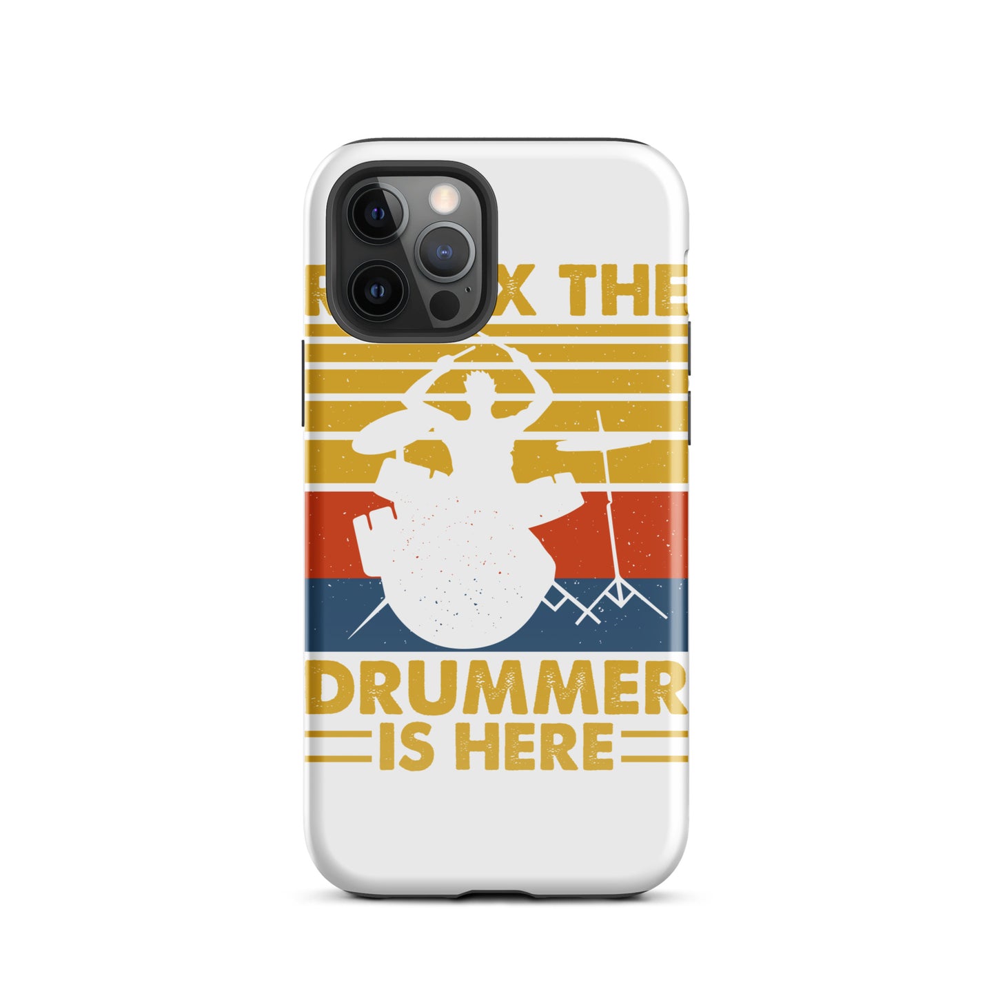 Relax The Drummer Is Here iPhone Case