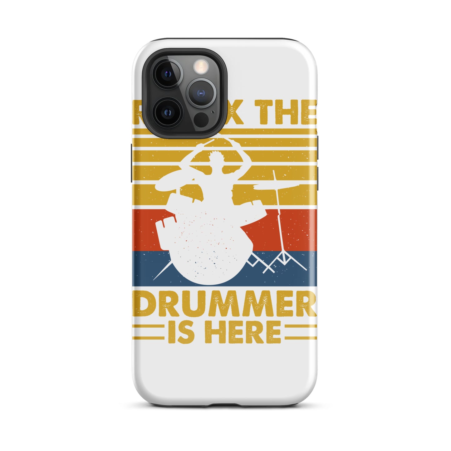 Relax The Drummer Is Here iPhone Case