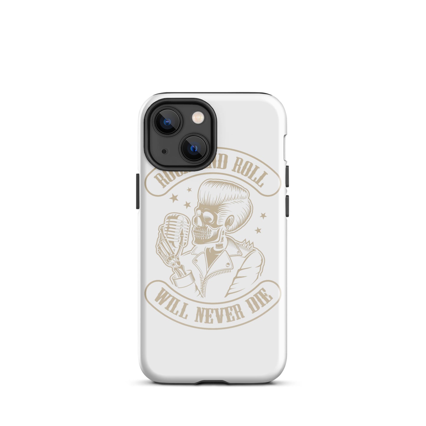 Rock and Roll Will Never Die iPhone Case