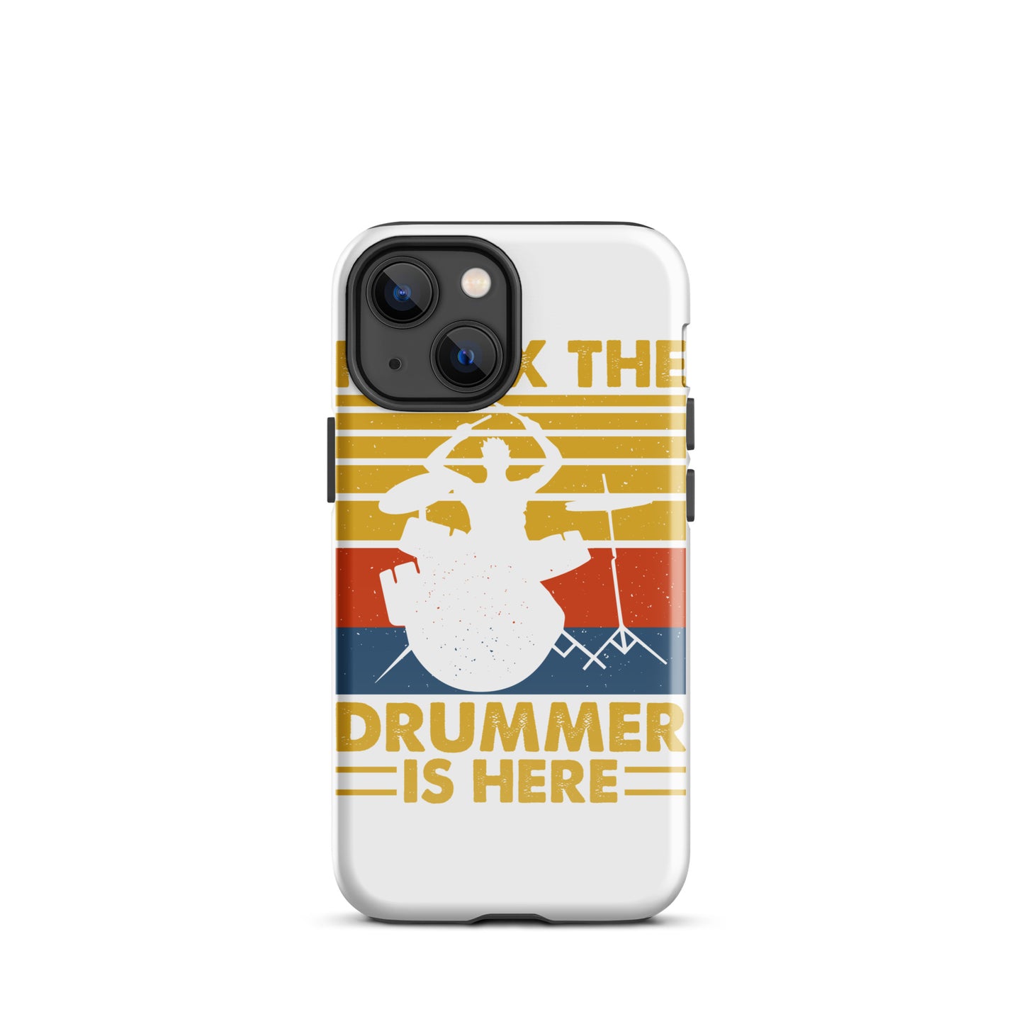 Relax The Drummer Is Here iPhone Case