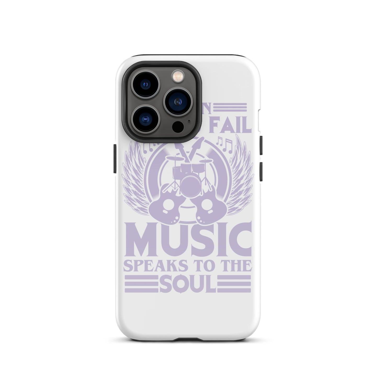 When Words Fail, Music Speaks To The Soul iPhone Case