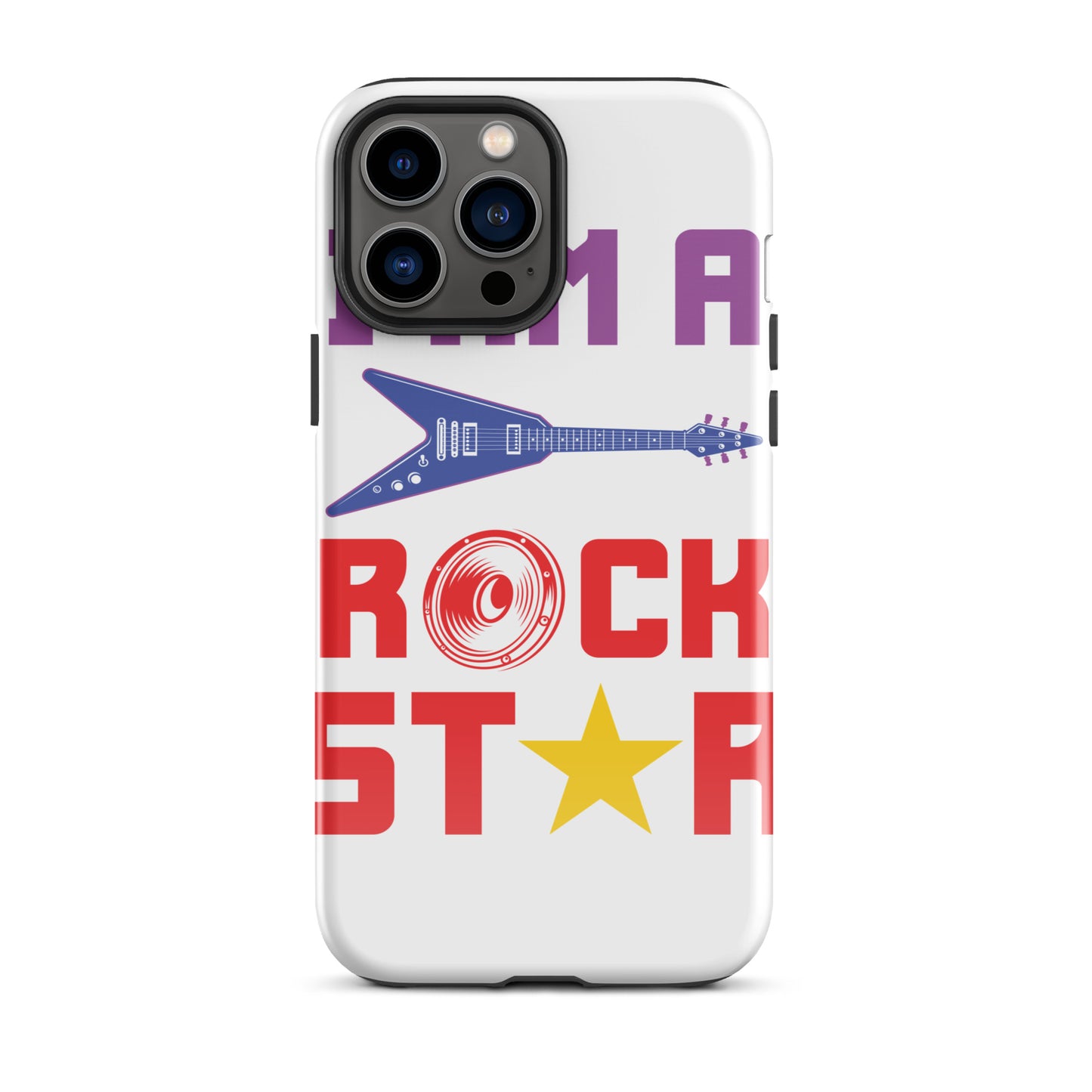 I Am Rockstar iPhone Case