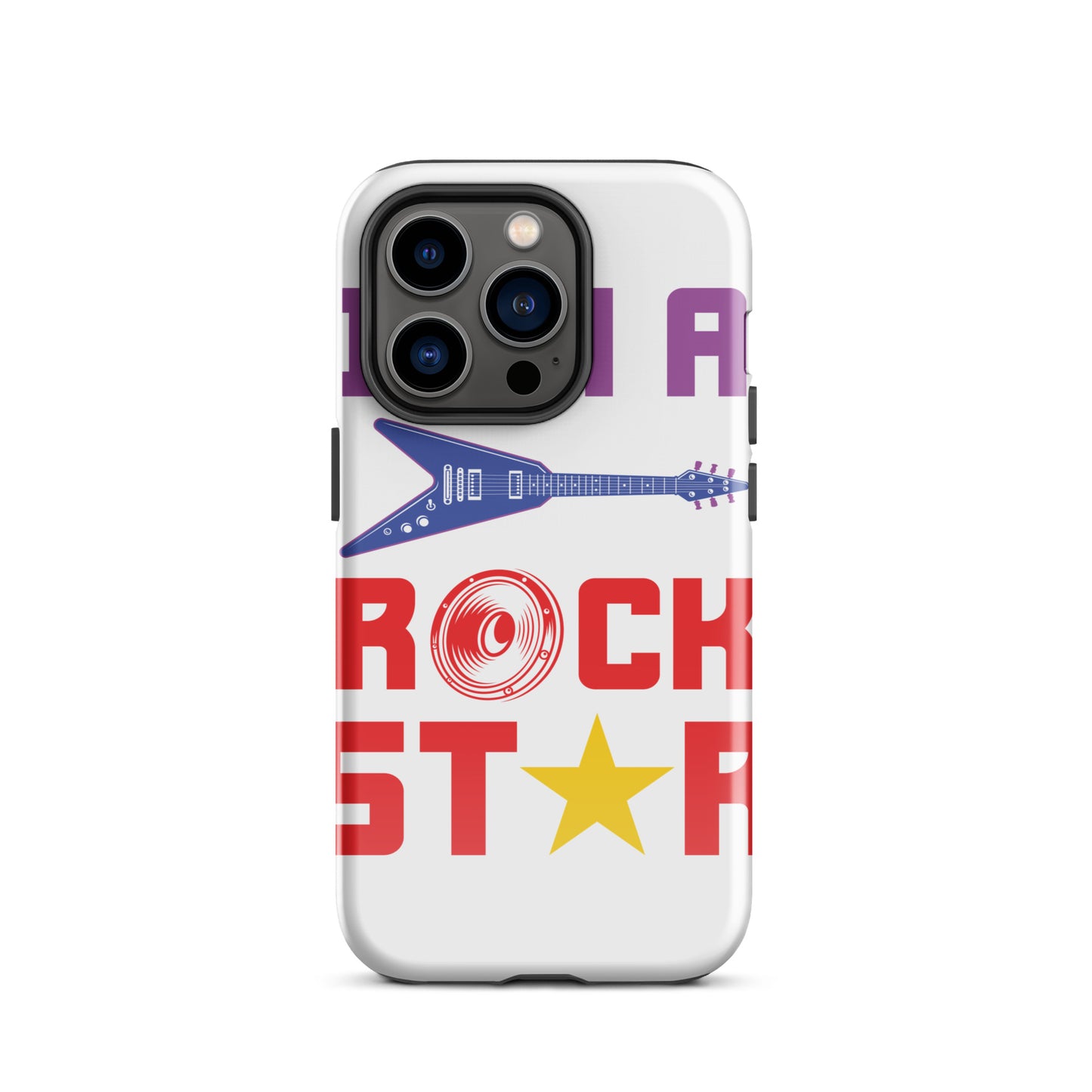 I Am Rockstar iPhone Case