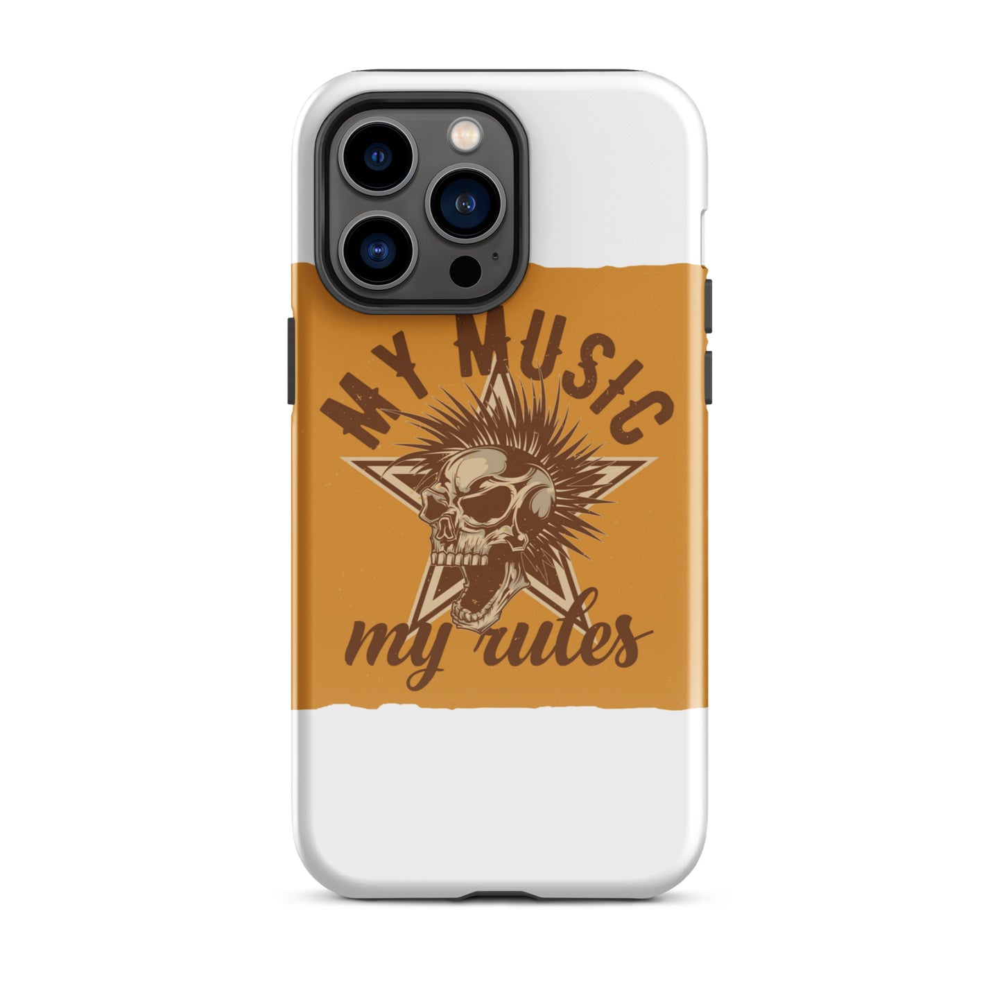 My Music My Rules iPhone Case