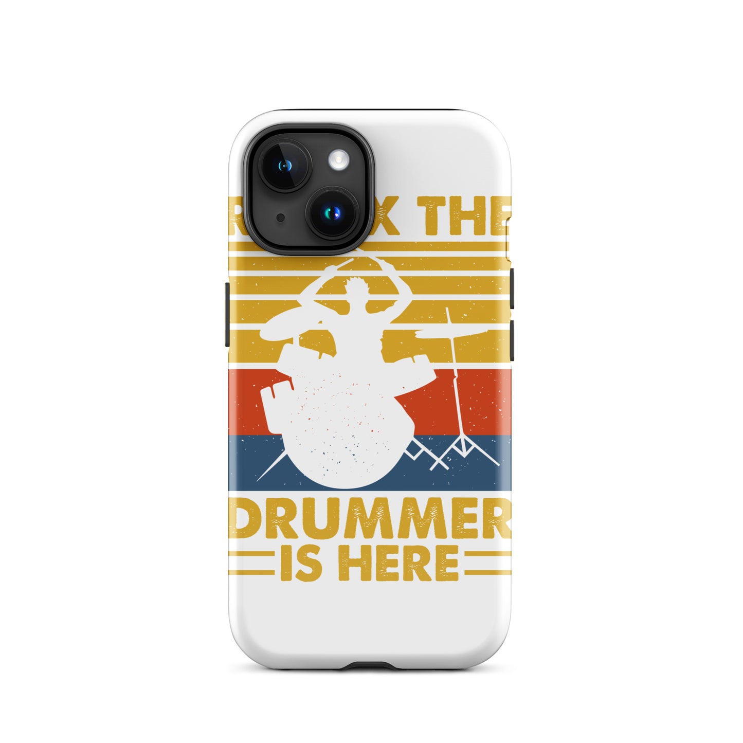 Relax The Drummer Is Here iPhone Case