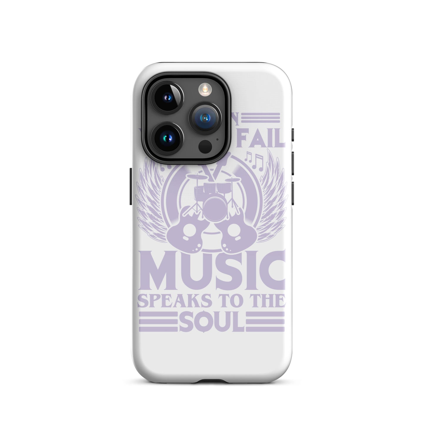 When Words Fail, Music Speaks To The Soul iPhone Case