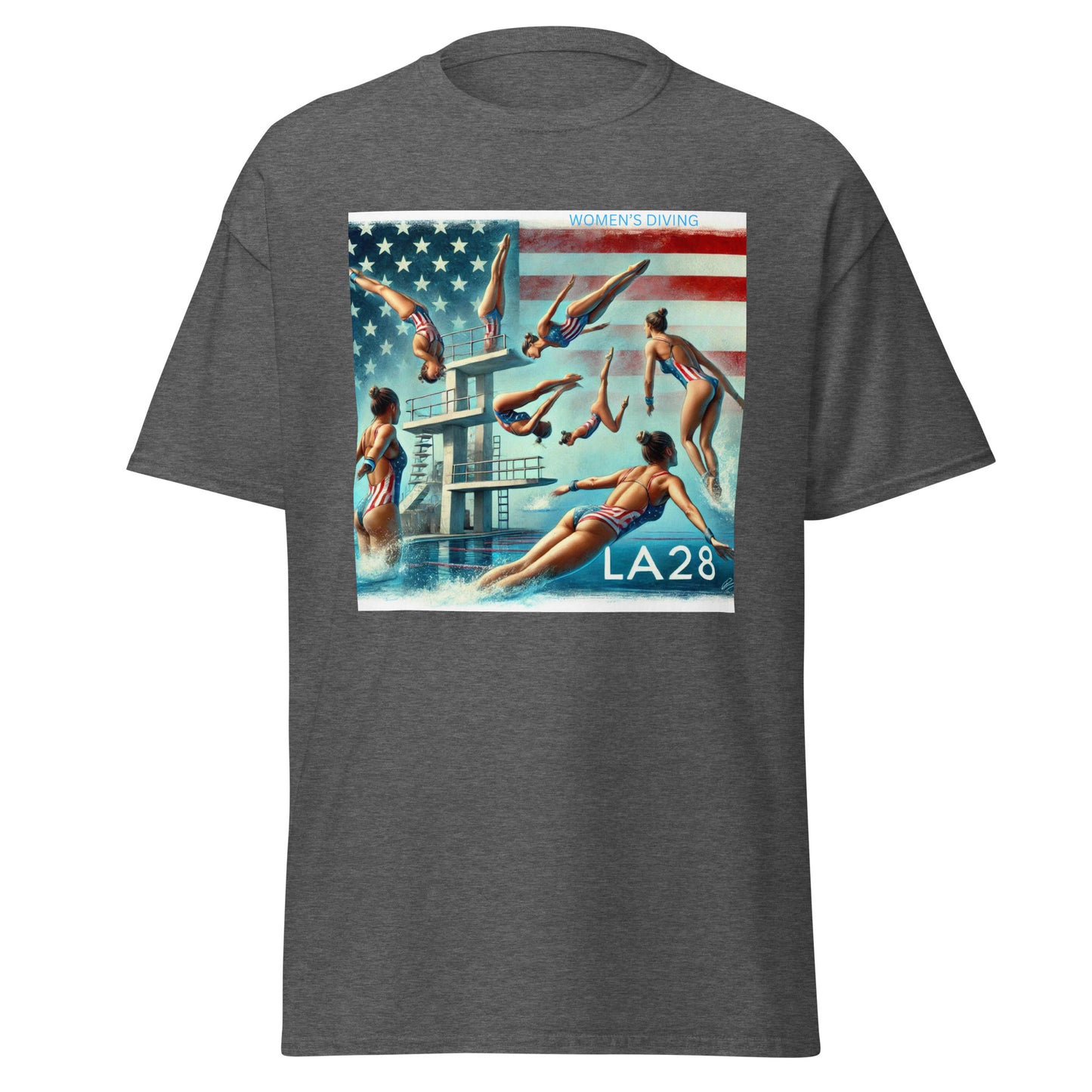 LA28 - Vibrant LA28 Women's Diving Event at SoFi Stadium T-shirt