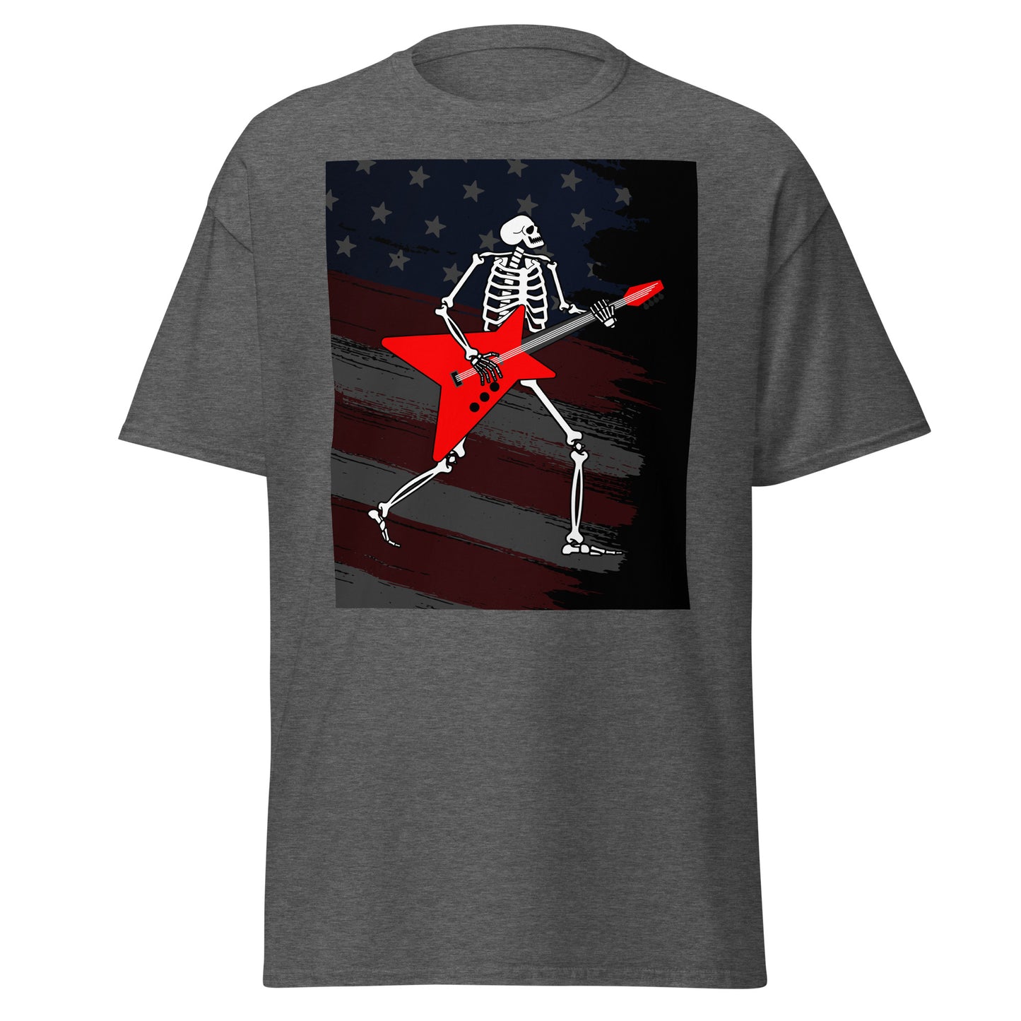American Guitarist Skeleton T-shirt