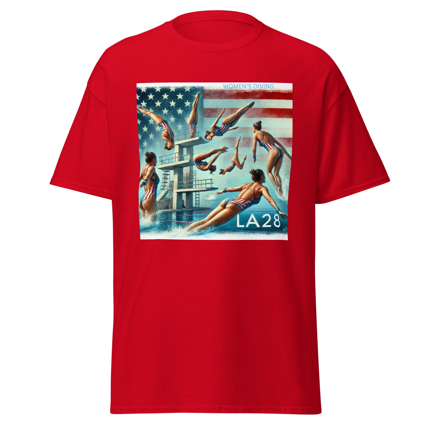 LA28 - Vibrant LA28 Women's Diving Event at SoFi Stadium T-shirt