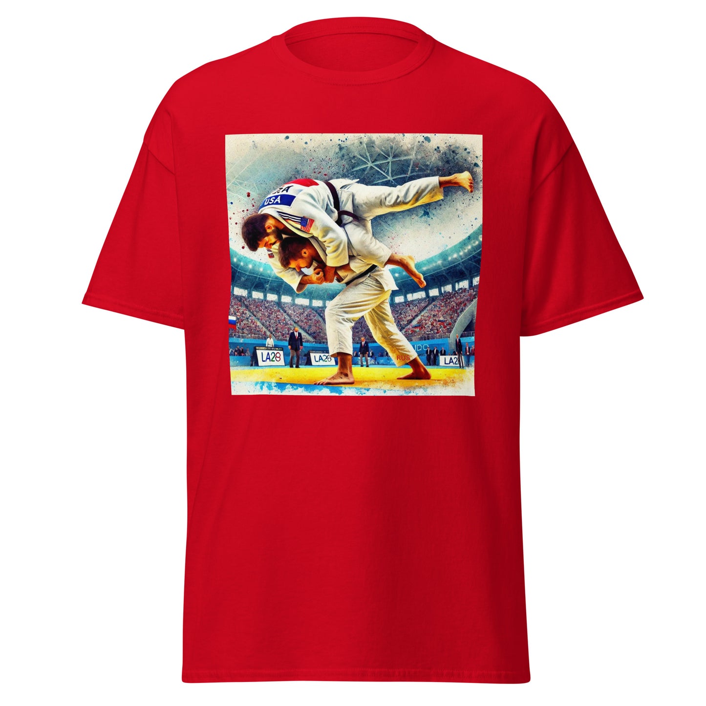 LA28 - Team USA Judo Men | Southern California Art T-shirt