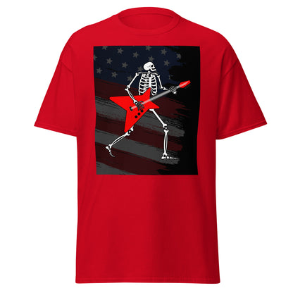 American Guitarist Skeleton T-shirt