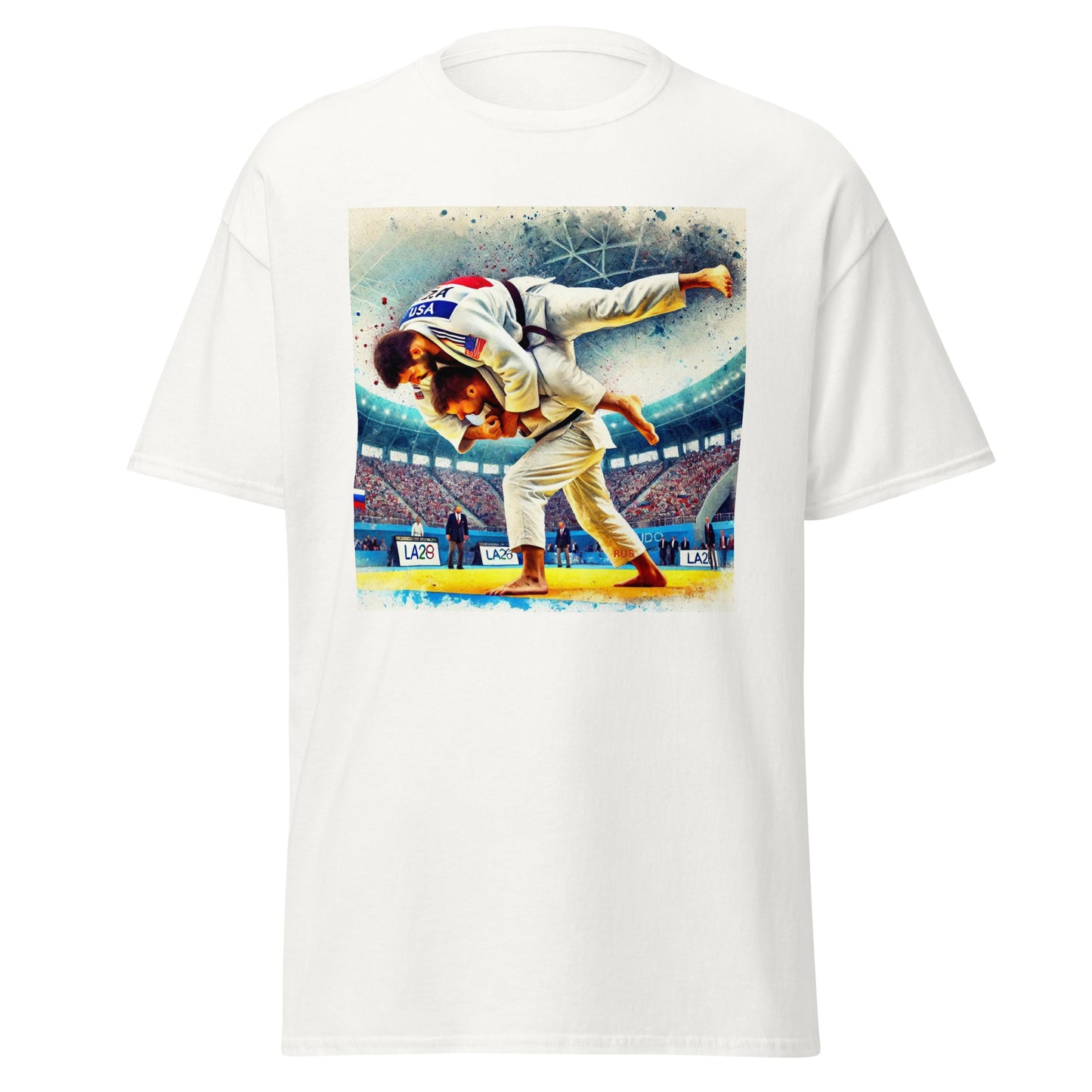 LA28 - Team USA Judo Men | Southern California Art T-shirt