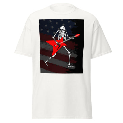 American Guitarist Skeleton T-shirt