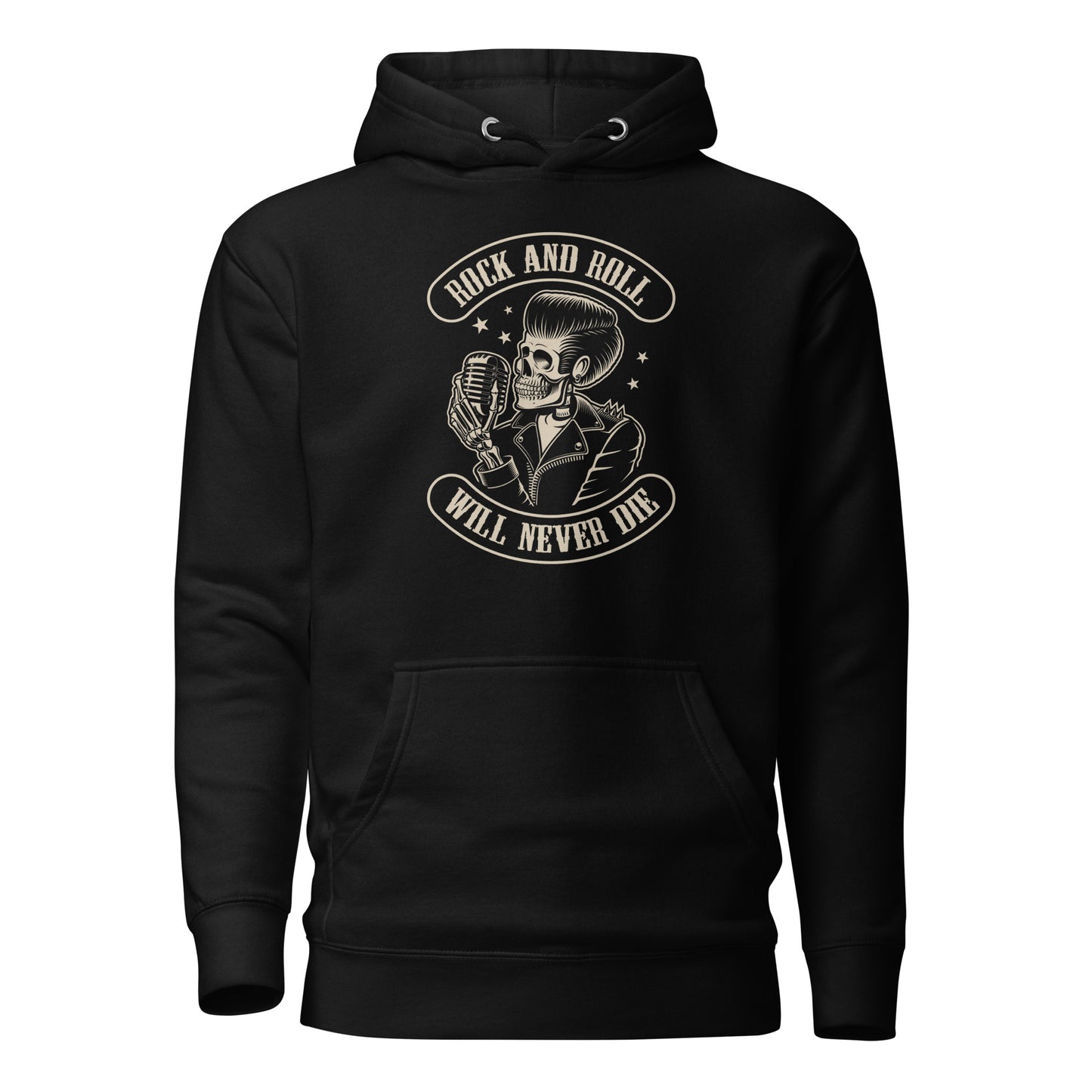 Rock and Roll Will Never Die Hoodie