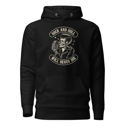 Rock and Roll Will Never Die Hoodie