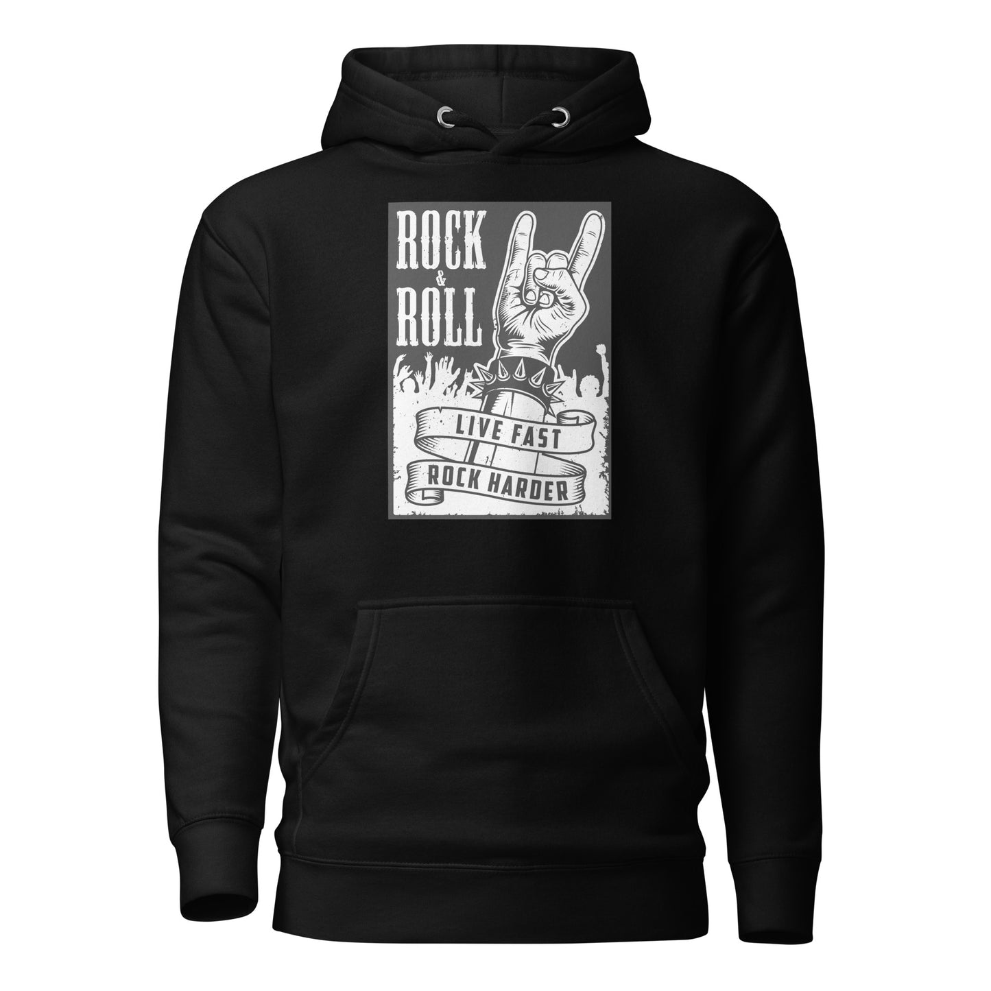 Live Fast Rock Harder Hoodie