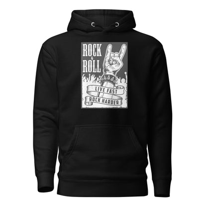 Live Fast Rock Harder Hoodie