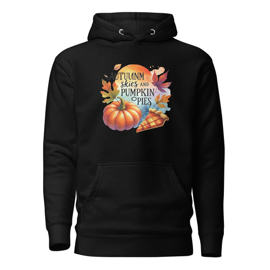 Autumn Skies and Pumpkin Pies Hoodie